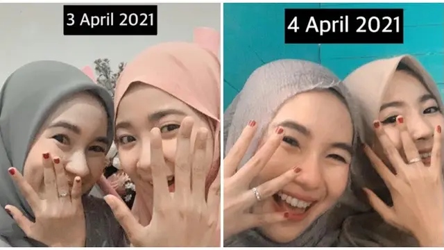 Bersahabat Sejak SMP, Kekompakan Dua Sahabat hingga Menikah Bareng Ini Bikin Salut