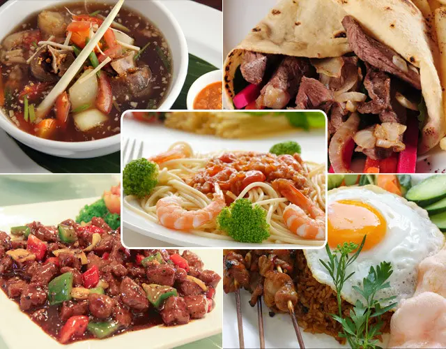 Cicipi berbagai makanan mulai dari makanan barat hingga tradisional untuk menu buka puasa