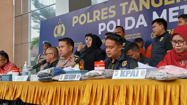 Polres Tangsel Ungkap Kasus Penculikan dan Pencabulan Anak
