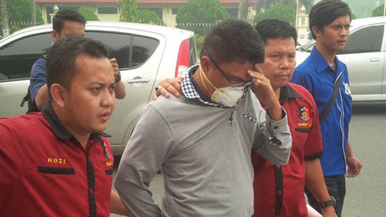 Jadi tersangka kebakaran lahan, Direktur PT LIH ditahan Polda Riau