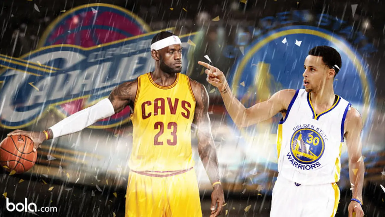 LeBron James vs Stephen Curry