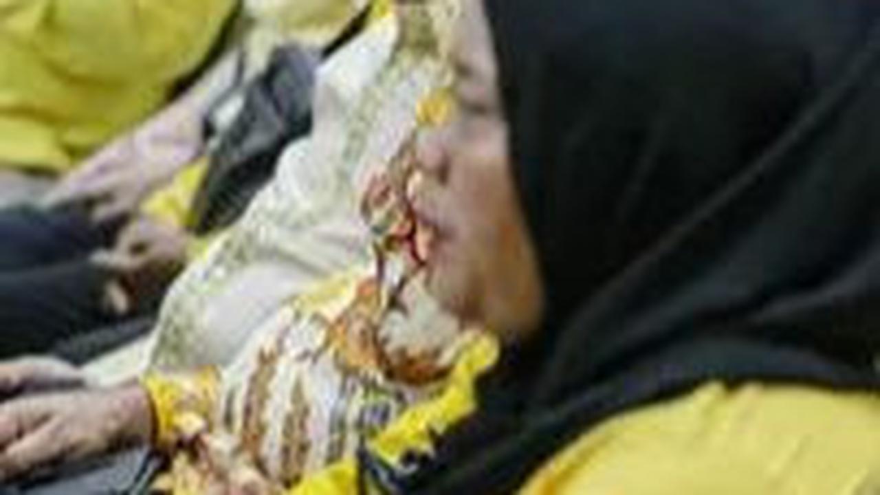 Suasana rapat pengarahan yang dihadiri para calon kepala daerah Partai Golkar se-Indonesia di Slipi, Jakarta Barat, Selasa (21/11/2023).
