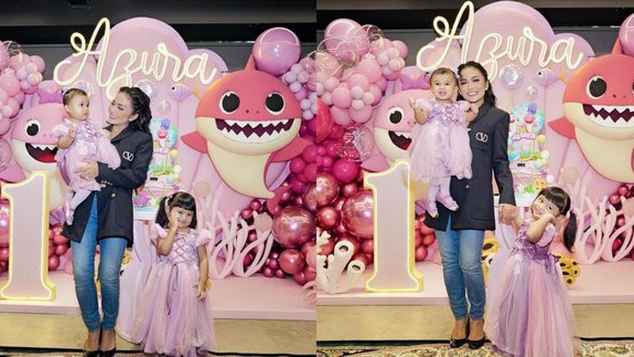 Kris Dayanti Hadir Sendirian di Ulang Tahun Azzura, Tanpa Suami dan Snak
