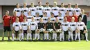 Germany squad poses for a group picture at the San Moix stadium in Palma de Mallorca on May 29, 2008. The German team stays for a 12-day training camp Majorca, Spain, in preparation of the Euro 2008. AFP PHOTO DDP/ OLIVER LANG