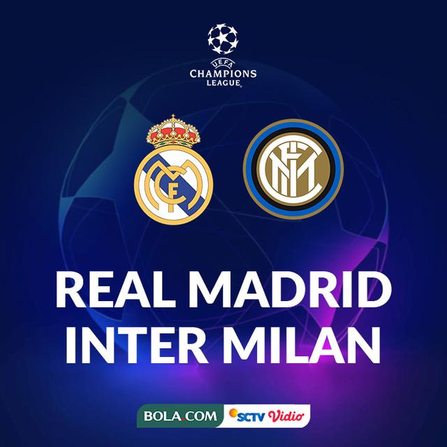 Jadwal Siaran Langsung Liga Champions Di Sctv Selasa 3 November 2020 Real Madrid Vs Inter Milan Dunia Bola Com