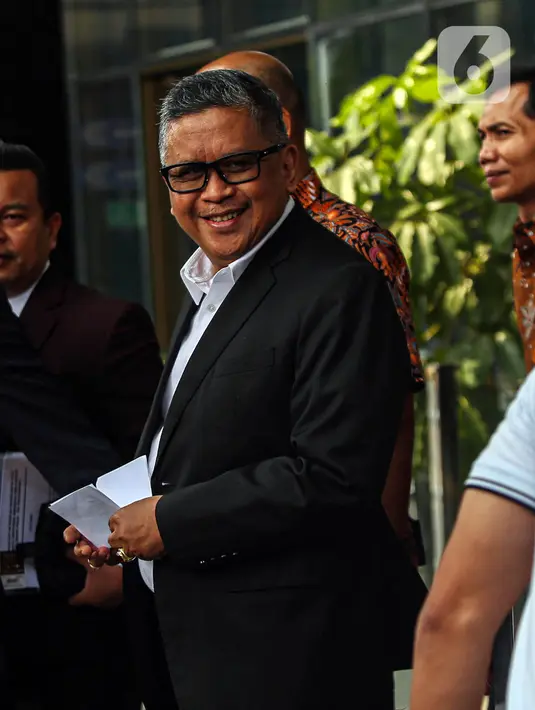 Sebelumnya, Hasto Kristiyanto diperiksa tim penyidik KPK terkait kasus Harun Masiku. (Liputan6.com/Angga Yuniar)