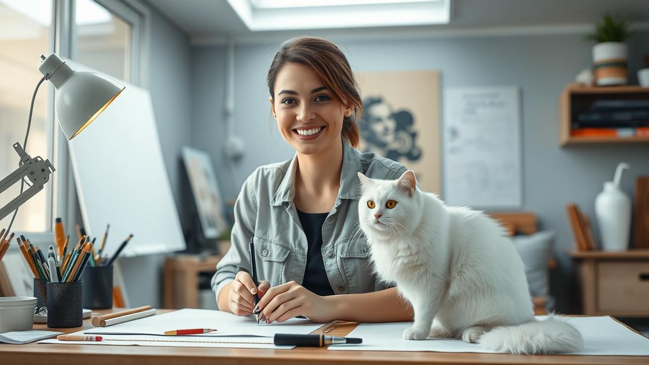 Cara Menggambar Kucing Anggora dengan Mudah: Panduan Lengkap untuk Pemula
