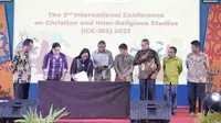 Kegiatan The 2nd International Conference on Christian and Inter-Religious Studies (ICC-IRS) 2023 yang berlangsung di ballroom Palacio Hotel Aston Kupang, NTT resmi ditutup pada Minggu (16/7/2023). (Foto: Istimewa).