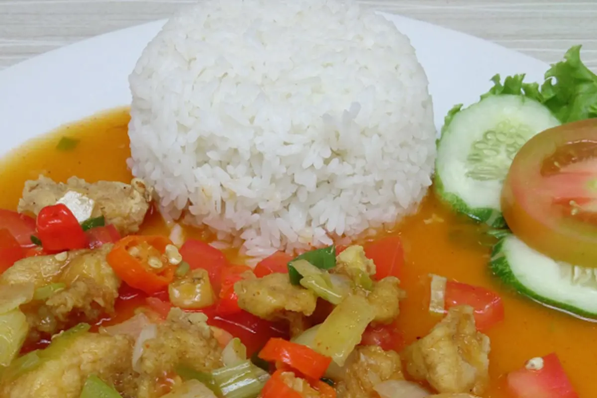 ayam saos padang