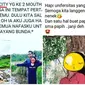Status Facebook Bocah Pacaran Sok Bahasa Inggris. (Sumber: Instagram/ngakakkocak dan FB Kementrian Humor Indonesia)