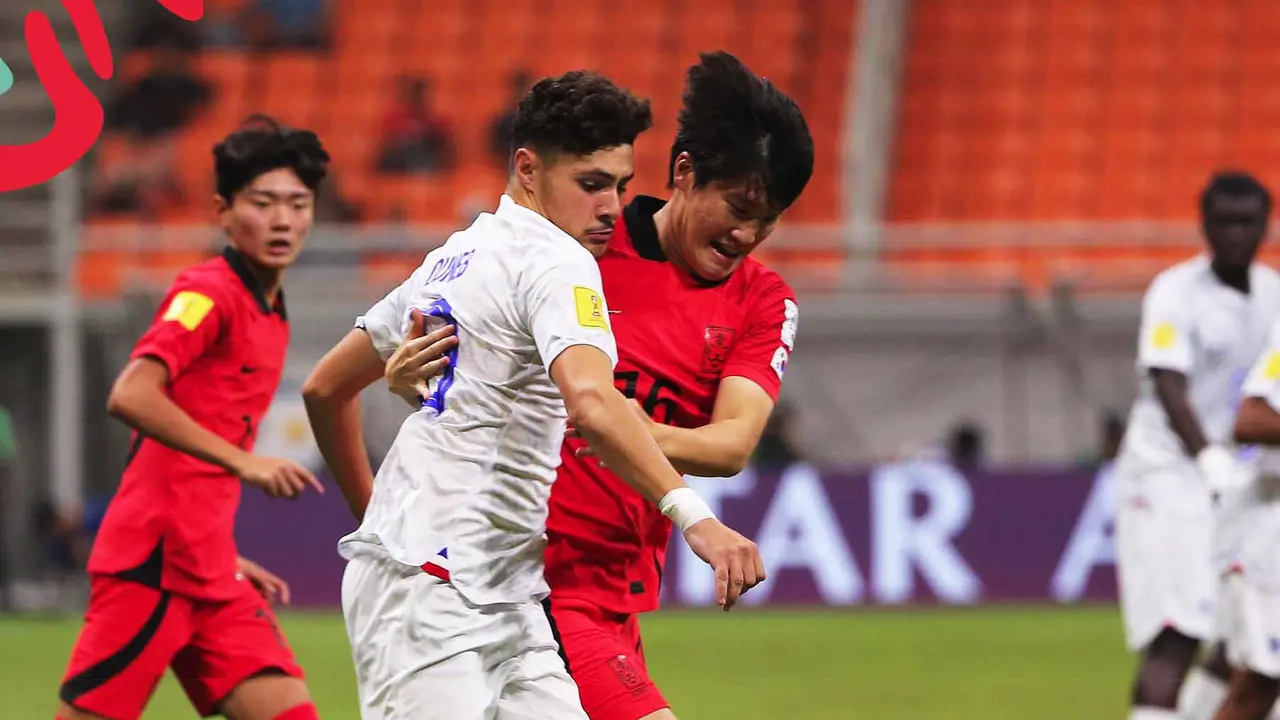 Piala Dunia U-17 - Prancis Vs Korsel Piala Dunia U-17 dengan Logo MyPertamina