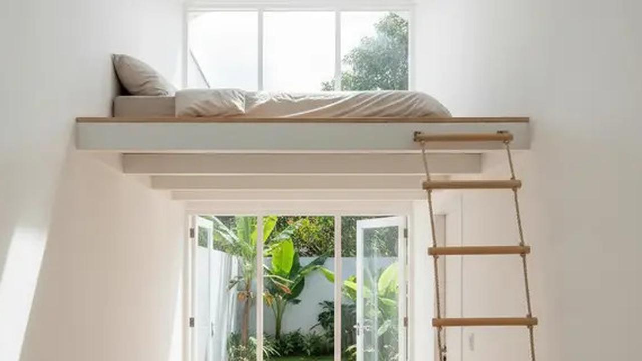 6 Model Rumah Mungil Mezzanine Tanpa Tangga Permanen, Solusi Hemat Ruang Modern