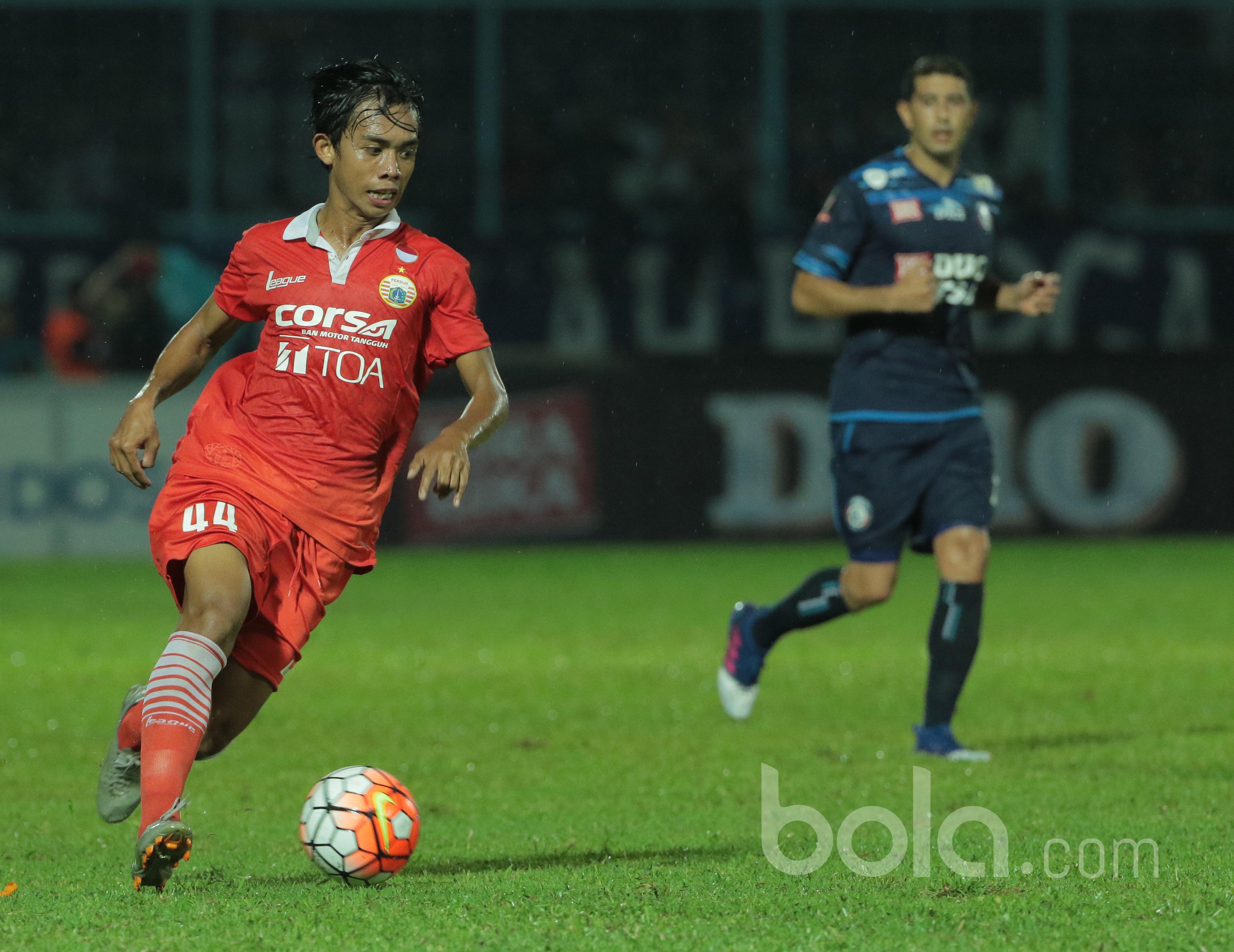 M Rasul, Persija Jakarta. (Bola.com/Reza Bachtiar).