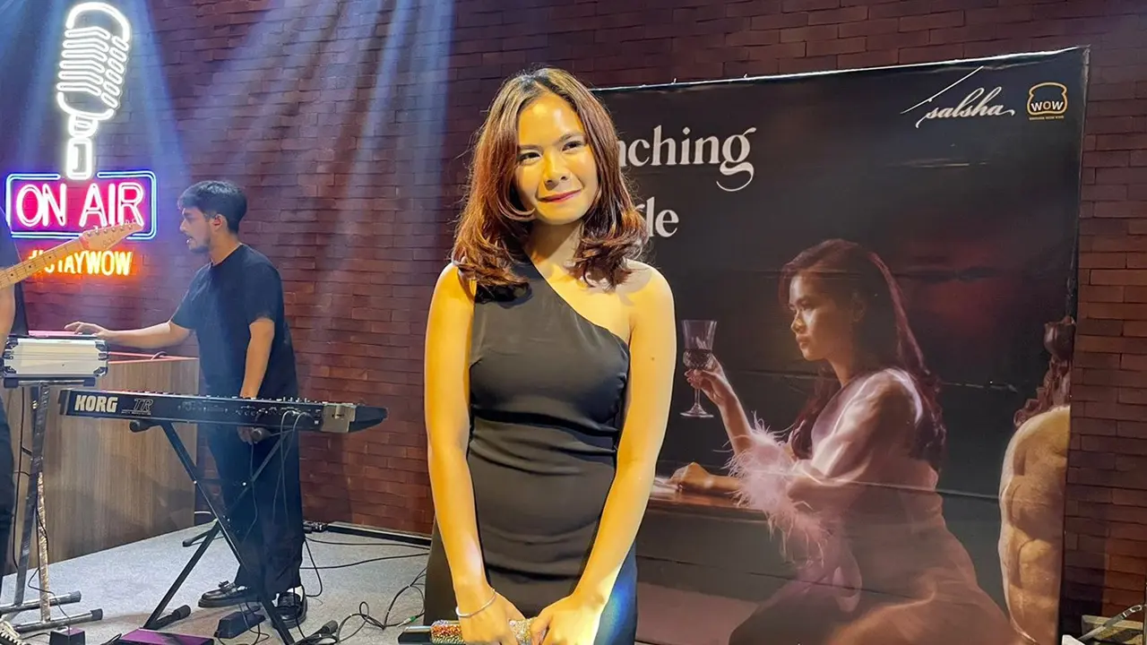 Salshadilla Juwita Putri Iis Dahlia. (Liputan6.com/M. Altaf Jauhar)