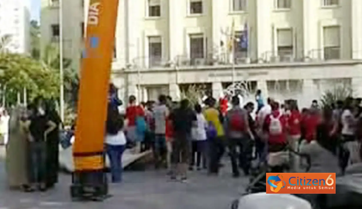 Citizen6, Spanyol: Hari Pengungsi Sedunia (Dia Mundial del Refugiado) yang jatuh pada, Senin (20/6), diperingati oleh kalangan masyarakat kota Ceuta-Spanyol. (Pengirim: Rani Iskandar Piter)