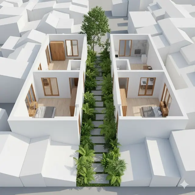 Desain Rumah Minimalis di Lahan 5x10 Meter