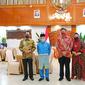 Para petinggi KBRI dan pejabat Brunei Darussalam saat menghadiri silaturahmi Idul Fitri 2022 (Dok. Humas KBRI Brunei Darussalam / Liputan6.com)