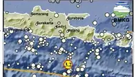 Gempa Dua Kali Guncang Jawa Timur