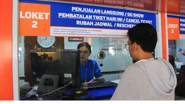 Untuk KA Tambahan Lebaran yang berangkat dari Daop 2 ada 4 kereta. (Humas Daop 2 Bandung)