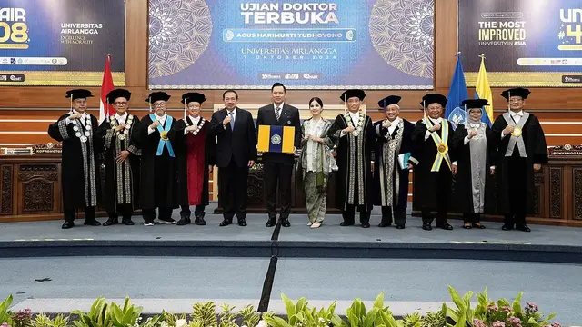 AHY Raih Gelar Doktor