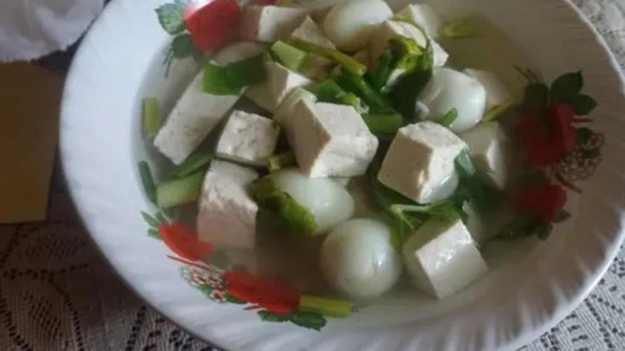 Tahu Tempe Kuah Bening<br>