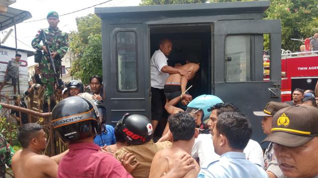 Evakuasi Napi Rutan Kabanjahe