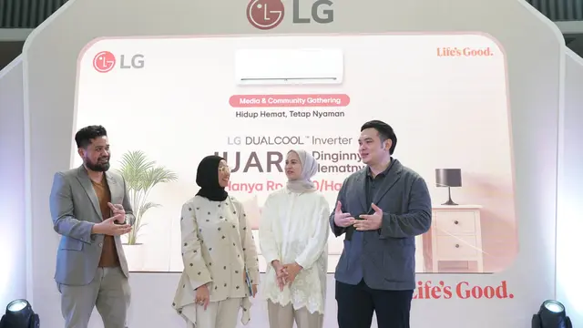 Edukasi Gaya Hidup Smart dan Hemat ala LG DUALCOOL Inverter