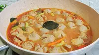 Resep Bakso Kuah Pedas Nikmat, Mudah Dibuat di Rumah