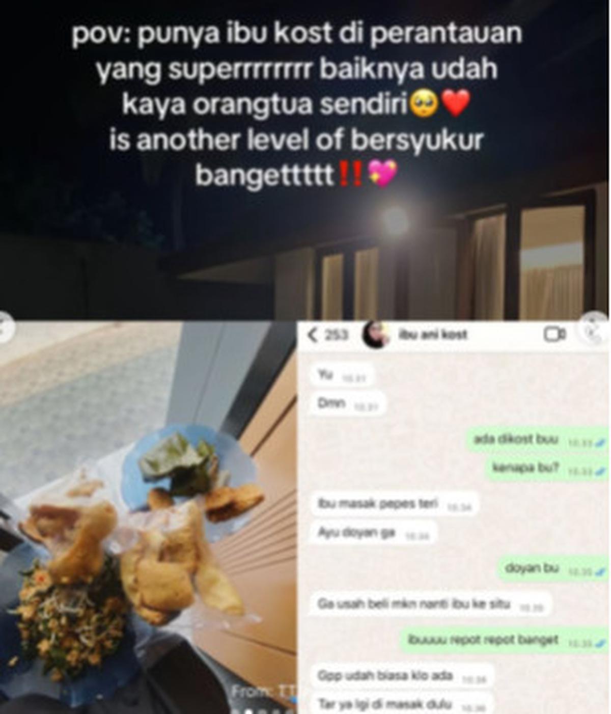Sikap Ibu Kos ke Cewek Rantau yang Tinggal di Rumahnya ini Jadi Sorotan