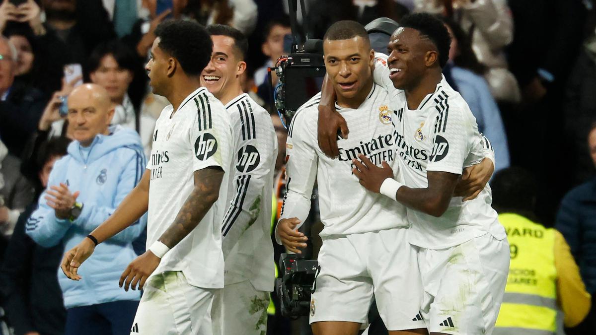 Kalahkan Girona, Real Madrid Tempel Ketat Barcelona