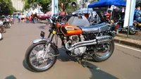 Honda CL360 memang tidak dipasarkan di Indonesia.