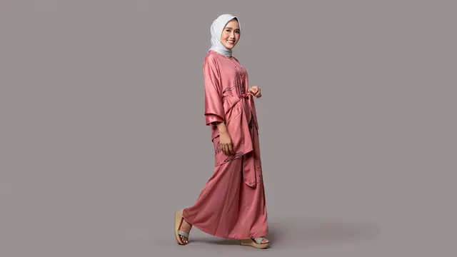 Model Baju Batik Elegan dan Mewah untuk Gamis/Ilustrasi AI