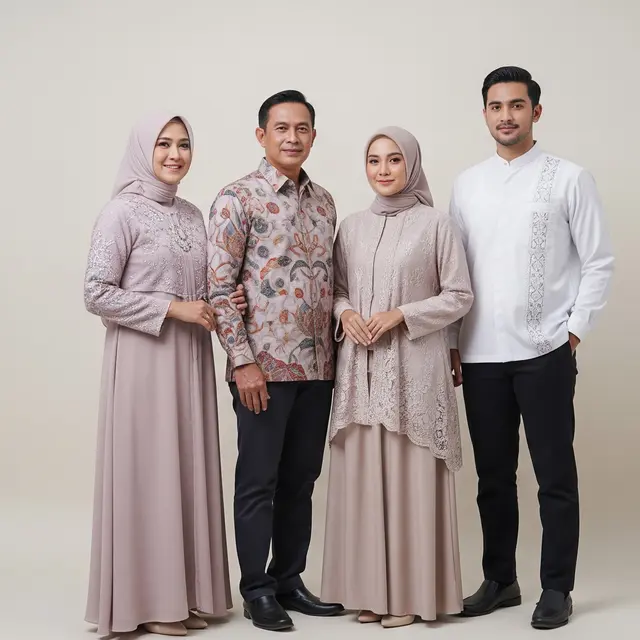 Tren Baju Lebaran 2026 untuk Keluarga Model Bahan Nyaman