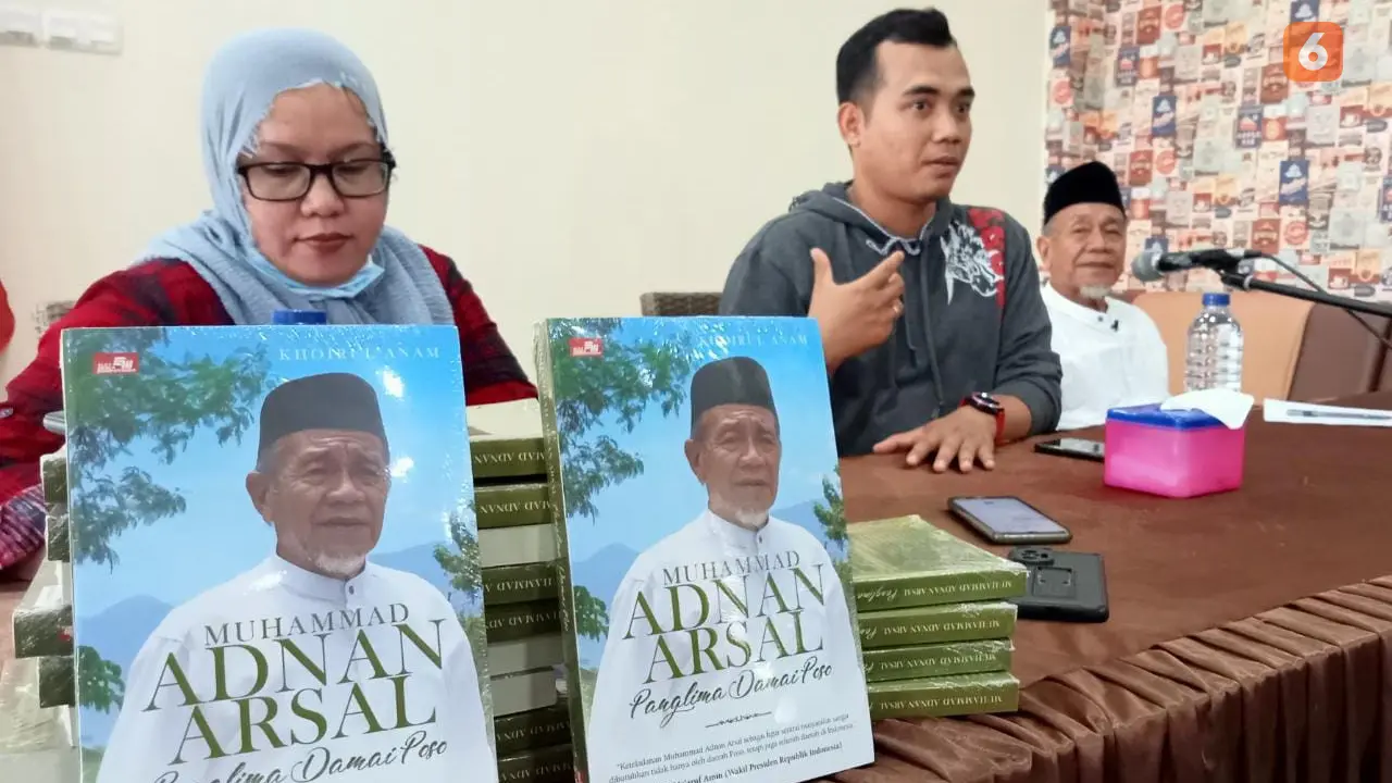 Launching buku 'Muhammad Adnan Arsal, Panglima Damai Poso'