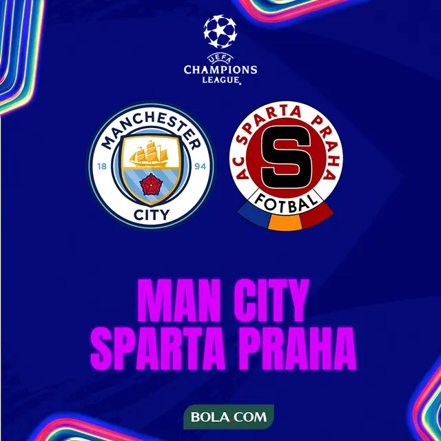 Liga Champions - Man City Vs Sparta Praha