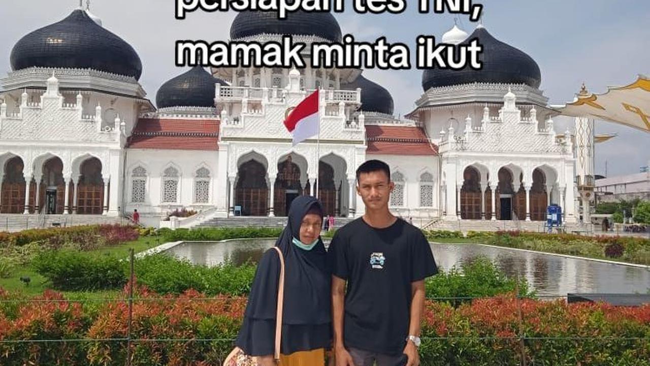 Pria ini kemudian melakukan cek kesehatan untuk pertama kalinya. Cek kesehatan ini untuk persiapan mengikuti tes TNI yang menjadi mimpinya. Tidak sendiri, Ia ditemani pula oleh sang Ibu. <br>