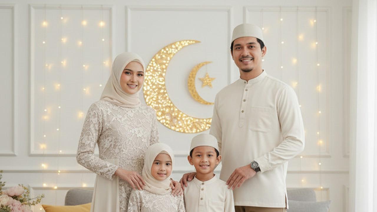 7 Outfit Couple Keluarga Lebaran 2026 Set Seragam, Tampilan Kompak dan Serasi untuk Foto Bersama