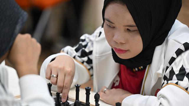 Atlet para catur Indonesia, Aisah Wijayanti Putri Brahmana. (Doc NPC Indonesia)