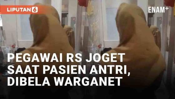 VIDEO: Viral Pegawai RS Joget Saat Pasien Antri, Warganet: Itu Senam Rutin