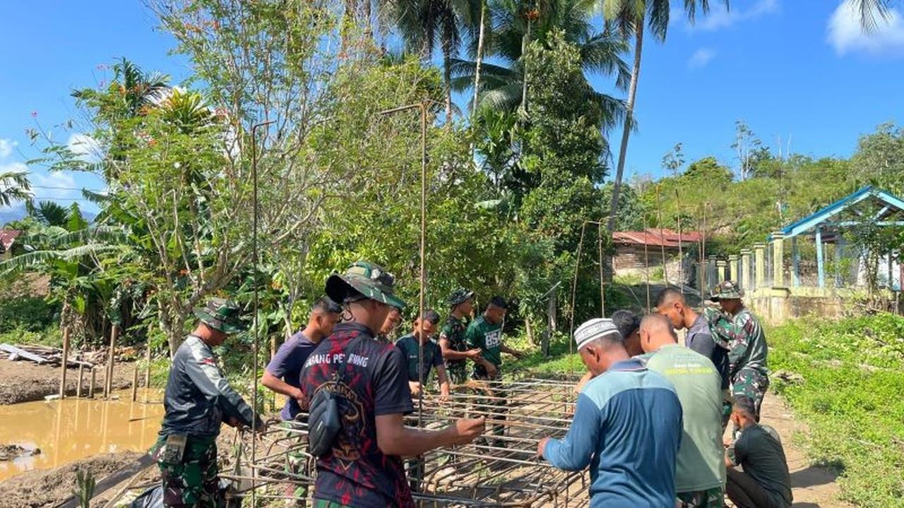 TNI Bangun Jembatan Garuda di Aceh Tengah, Buka Isolasi dan Pacu Ekonomi Warga