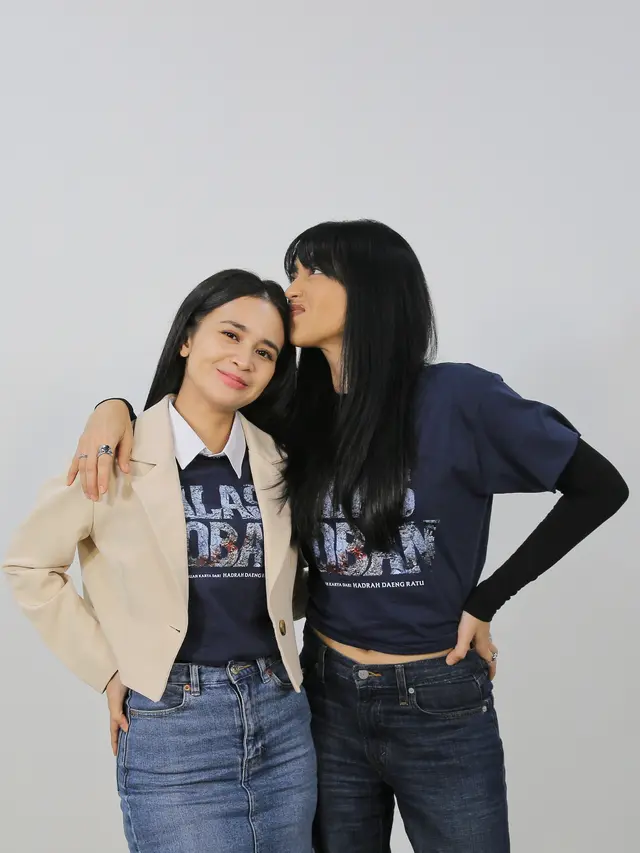 Michelle Ziudith dan Taskya Namya.