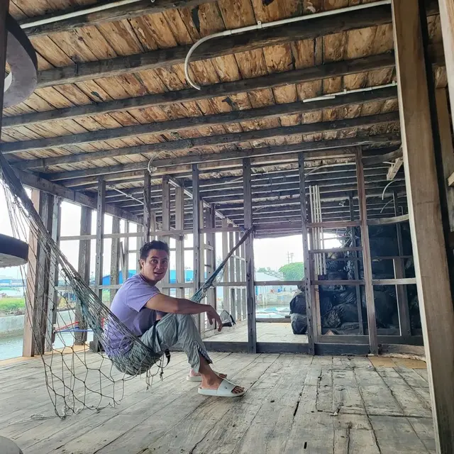 Potret Kapal Pinisi Baim Wong