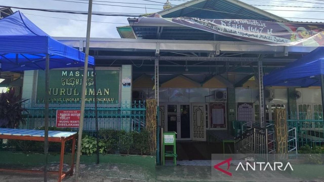 Pemkot Bengkulu Tetapkan Masjid Buka 24 Jam Selama Ramadhan 1447 H, Dukung Ibadah Umat