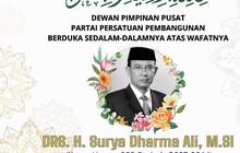 Jenazah Suryadharma Ali Batal Dimakamkan di Bekasi, Lokasi Pindah ke Kalibata