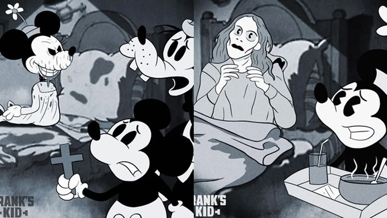Animator Ini Padukan Karakter Horor Ikonik dengan Mickey Mouse, 7 Hasilnya Bikin Merinding