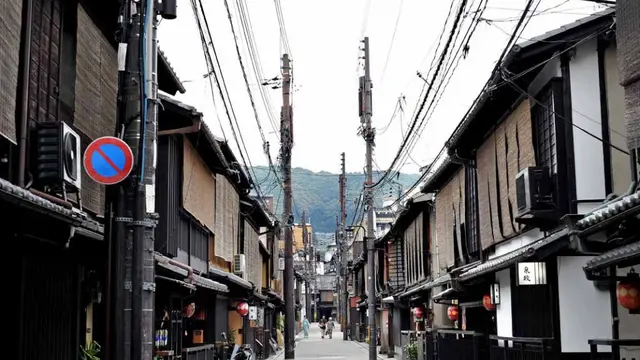 Distrik geisha di Gion, Kyoto Jepang (AFP)