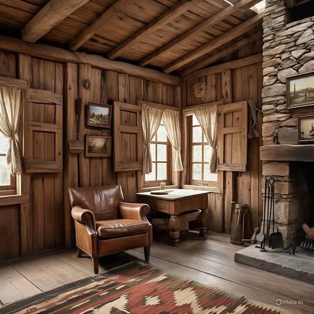 Gambar Model Rumah Kayu Rustic