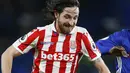 1. Joe Allen - Pemain yang masuk di jajaran top 5 dengan tekel terbanyak. Namun sayang penampilan nya yang bisa dibilang baik justru sulit membawa timnya lolos dari jurang degradasi. (AFP/Adrian Dennis)