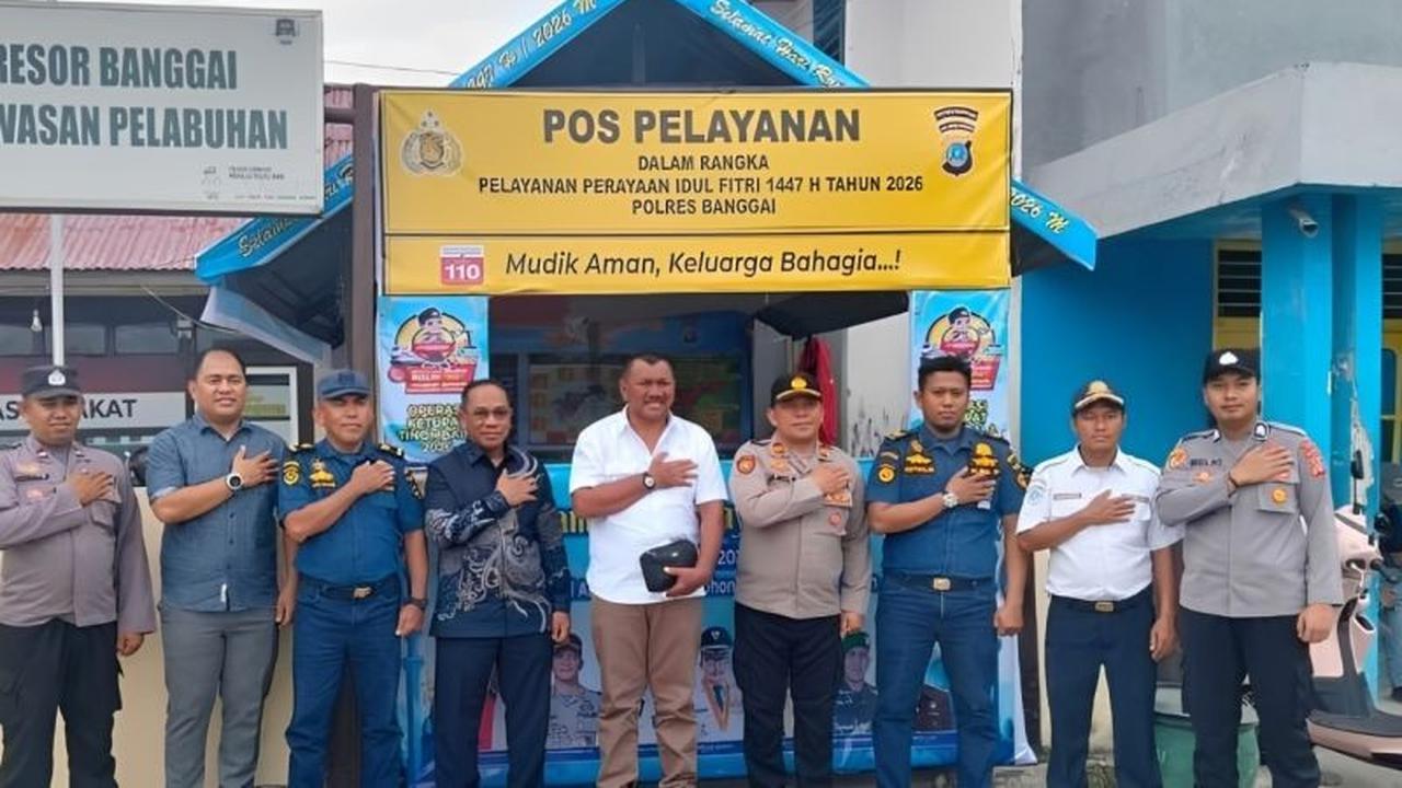 Polres Banggai Siapkan 14 Pos Pengamanan Mudik Idul Fitri 2026, Pastikan Perjalanan Aman dan Lancar