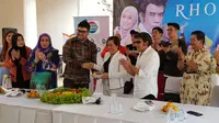 Syukuran sinetron Banyak Jalan Menuju Rhoma tayang di Indosiar, Senin (23/9/2019) di Jakarta (Dok Indosiar)